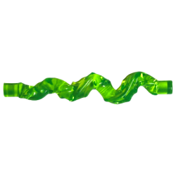 Magic Spell, Vine Twisted with Bar Ends - Trans-Bright Green Magic Spell, Vine Twisted with Bar Ends - Trans-Bright Green