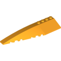 Wedge 12 x 3 Left - Bright Light Orange