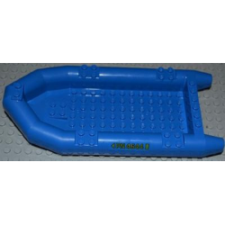 Boat, Rubber Raft, Large with Yellow 'PN 4644' Pattern on Both Sides (Stickers) - Set 4644 Boat, Rubber Raft, Large with Yellow 'PN 4644' Pattern on Both Sides (Stickers) - Set 4644