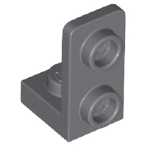 Деталь LEGO 73825 Bracket 1 x 1 - 1 x 2 Inverted - Dark Bluish Gray