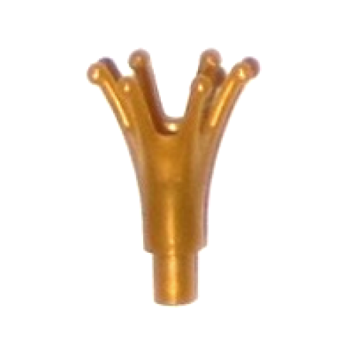 Деталь LEGO 25516 Minifigure, Crown with Bar - Lime