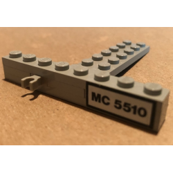 Stickered Assembly 8 x 8 x 1 with 'MC 5510' Pattern (Sticker) - Set 5510 - 1 Plate 1 x 2, 1 Plate 1 x 3, 2 Plate 1 x 8, 1 Plate 2 x 8, 1 Plate, Modified 1 x 1 with U Clip Stickered Assembly 8 x 8 x 1 with 'MC 5510' Pattern (Sticker) - Set 5510 - 1 Plate 1 x 2, 1 Plate 1 x 3, 2 Plate 1 x 8, 1 Plate 2 x 8, 1 Plate, Modified 1 x 1 with U Clip