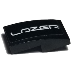 Slope, Curved 2 x 1 x 2/3 with White Stylized 'LAZER' Pattern (Sticker) - Set 75885 Slope, Curved 2 x 1 x 2/3 with White Stylized 'LAZER' Pattern (Sticker) - Set 75885