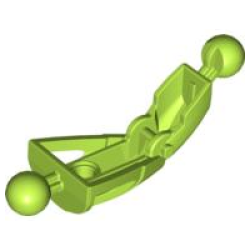 Bionicle Toa Nuva Leg Section - Lime