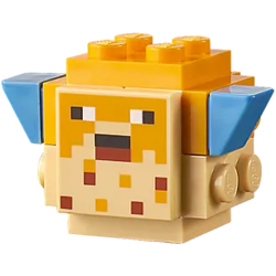 Minecraft Pufferfish, Inflated - Brick Built