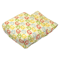 Duplo, Cloth Sleeping Bag with Blue, Lime, Red and Yellow Bunny Pattern (Wide) Duplo, Cloth Sleeping Bag with Blue, Lime, Red and Yellow Bunny Pattern (Wide)