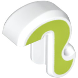 Cat Tail with Lime Sides Pattern Cat Tail with Lime Sides Pattern