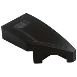 Wedge 2 x 1 x 2/3 Right with Dark Bluish Gray Air Intake Grille Pattern (Sticker) - Set 76909