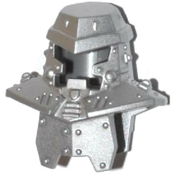 Minifigure, Headgear Head Armor with Rivets Minifigure, Headgear Head Armor with Rivets