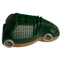 Large Figure Torso KK with Kentis, Sir Pattern (with Dark Green Front and Silver Chain Mail) - Series 3 - Brick 2 x 2 Relief