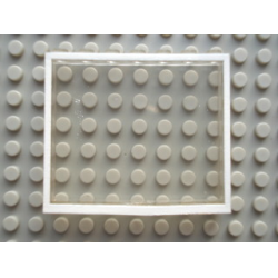 Modulex, Window 1 x 7 x 6 with White Border Pattern