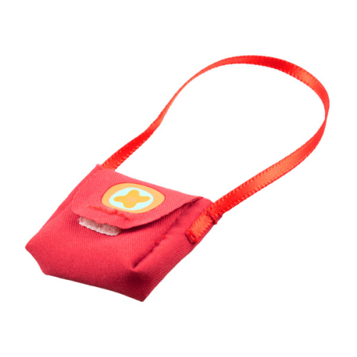 Деталь LEGO 22641 Scala, Cloth Purse with Yellow X in Circle Pattern