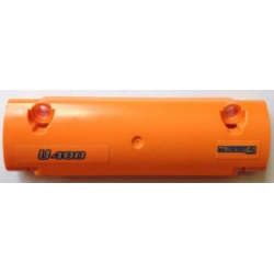 Technic, Panel Curved 11 x 3 with 'U 400' and 'BLUETEC 5' Pattern Model Left Side (Stickers) - Set 8110 Technic, Panel Curved 11 x 3 with 'U 400' and 'BLUETEC 5' Pattern Model Left Side (Stickers) - Set 8110