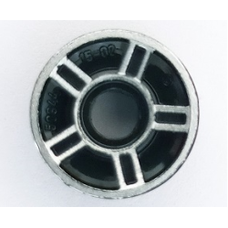 Wheel 11mm D. x 6mm with 5 Spokes with Silver Outline Pattern Wheel 11mm D. x 6mm with 5 Spokes with Silver Outline Pattern