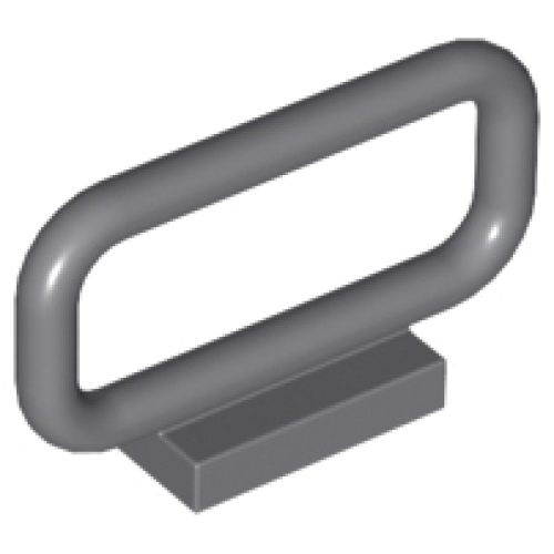 Деталь LEGO 6187 Bar 1 x 4 x 2 - Dark Bluish Gray