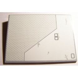 Slope 10 6 x 8 with SW Red Five X-wing Starfighter Lower Left Wing Panel Pattern (Sticker) - Set 10240 Slope 10 6 x 8 with SW Red Five X-wing Starfighter Lower Left Wing Panel Pattern (Sticker) - Set 10240