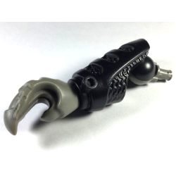 Galidor Limb Arm Tager, Bottom Section with Dark Gray Rotatable Hand and Rotation Joint Pin Galidor Limb Arm Tager, Bottom Section with Dark Gray Rotatable Hand and Rotation Joint Pin