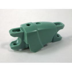 Large Figure Arm / Leg Section with 2 Ball Joint Sockets - Sand Green Large Figure Arm / Leg Section with 2 Ball Joint Sockets - Sand Green