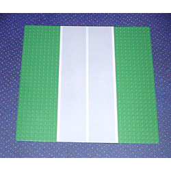 Baseplate, Road 32 x 32 9-Stud Straight with Runway Pattern