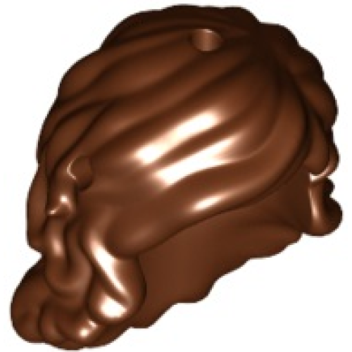 Деталь LEGO 92256 Mini Doll, Hair Friends Long Wavy, Hole on Top and Right