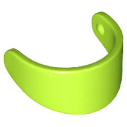 Minifigure, Visor Standard - Lime