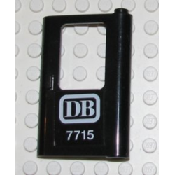 Door 1 x 4 x 5 Train Right, Thin Support at Bottom with 'DB 7715' Pattern (Sticker) - Set 7715 Door 1 x 4 x 5 Train Right, Thin Support at Bottom with 'DB 7715' Pattern (Sticker) - Set 7715