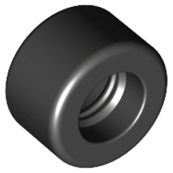 Tire 14mm D. x 9mm Smooth Small Wide Slick Tire 14mm D. x 9mm Smooth Small Wide Slick