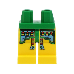 Hips and Yellow Legs with Adventurers Jungle Blue/Red Squares Pattern (Achu) Hips and Yellow Legs with Adventurers Jungle Blue/Red Squares Pattern (Achu)