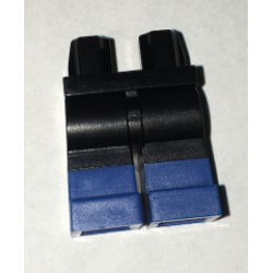 Hips and Legs with Molded Blue Lower Legs / Boots Pattern Hips and Legs with Molded Blue Lower Legs / Boots Pattern