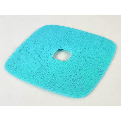 Деталь LEGO 46578foil Clikits, Icon Accent Foil Square 5 x 5 with Textured Iridescent Surface