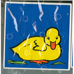 Duplo, Tile 2 x 2 x 1 with Duck Mosaic Picture 11 Pattern