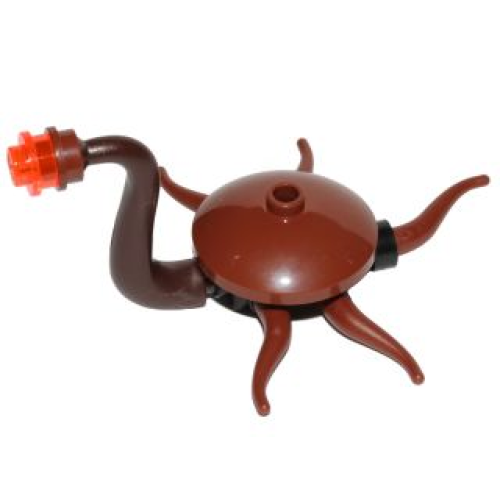 Деталь LEGO dianoga2 Dianoga with Dark Brown Neck - Brick Built