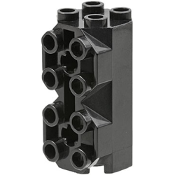 Brick, Modified Octagonal 2 x 2 x 3 1/3 with Side Studs