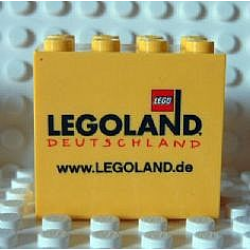 Brick 2 x 4 x 3 with Legoland Deutschland www.LEGOLAND.de Pattern Brick 2 x 4 x 3 with Legoland Deutschland www.LEGOLAND.de Pattern
