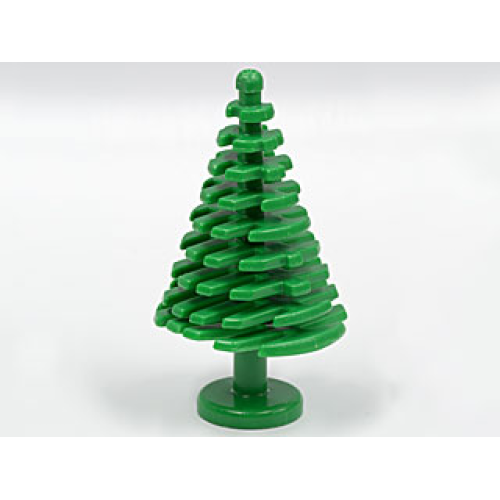 Деталь LEGO 3471 Plant, Tree Pine Large 4 x 4 x 6 2/3 - Green
