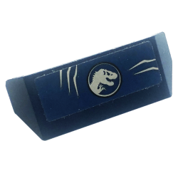 Vehicle, Spoiler with Bar Handle with Jurassic World Logo and Scratch Marks Pattern (Sticker) - Set 75934 Vehicle, Spoiler with Bar Handle with Jurassic World Logo and Scratch Marks Pattern (Sticker) - Set 75934