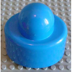 Primo Brick 1 x 1, Oval - Blue Primo Brick 1 x 1, Oval - Blue