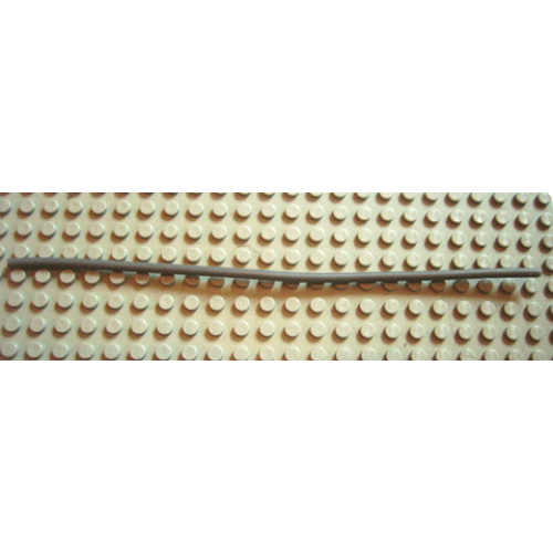 Деталь LEGO 75c22 Hose, Rigid 3mm D. 22L / 17.6cm - Dark Gray