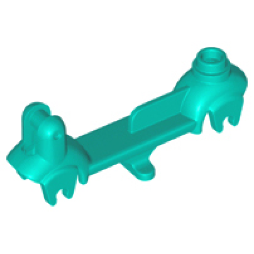 Деталь LEGO 36273 Kick Scooter Body - Dark Turquoise
