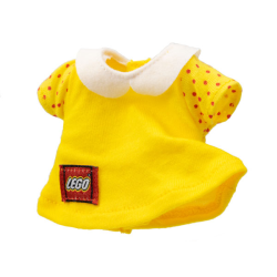 Duplo, Doll Cloth Dress with White Collar