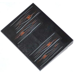 Slope 10 6 x 8 with 4 Wooden Boards Pattern (Stickers) - Set 79109