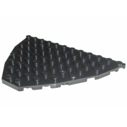 Wedge, Plate 8 x 12 (Boat Bow Plate) - Black Wedge, Plate 8 x 12 (Boat Bow Plate) - Black