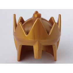 Large Figure Crown, King Mathias - Pearl Gold Large Figure Crown, King Mathias - Pearl Gold