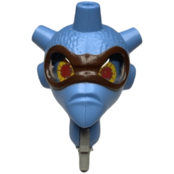 Galidor Head Nepol, with 1 Pin with Medium Blue Head Bumps