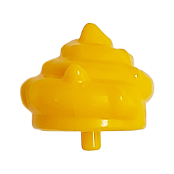 Minifigure, Shell Spiral with Spikes and Small Pin
