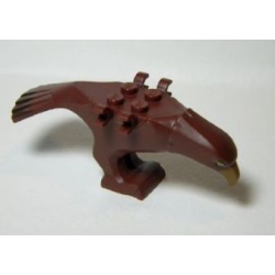 Eagle Body with Beak, Eyes and Dark Brown Tail Feathers Pattern Eagle Body with Beak, Eyes and Dark Brown Tail Feathers Pattern