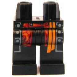 Hips and Legs with Side Buttons and Red and Orange Vest and Sash Pattern Hips and Legs with Side Buttons and Red and Orange Vest and Sash Pattern