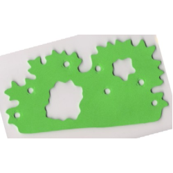 Foam Scala Bush 22 x 12 with 2 Cutouts and 7 Holes Foam Scala Bush 22 x 12 with 2 Cutouts and 7 Holes