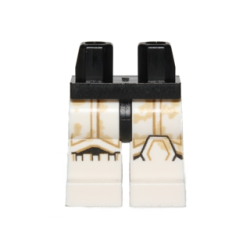 Hips and White Legs with SW Stormtrooper Tan Dirt Stains on Upper Leg Pattern Hips and White Legs with SW Stormtrooper Tan Dirt Stains on Upper Leg Pattern