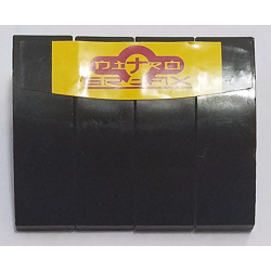 Stickered Assembly 4 x 3 x 1 with 'NITRO GRAFIX' on Yellow Background Pattern (Sticker) - Set 8666 - 4 Slope, Curved 3 x 1 Stickered Assembly 4 x 3 x 1 with 'NITRO GRAFIX' on Yellow Background Pattern (Sticker) - Set 8666 - 4 Slope, Curved 3 x 1